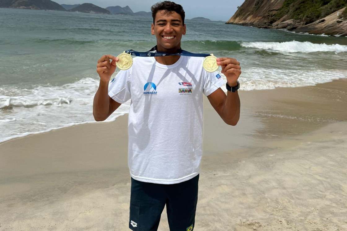 Com patrocínio da Bahiagás, Mustafá conquista ouro em campeonato sul-americano